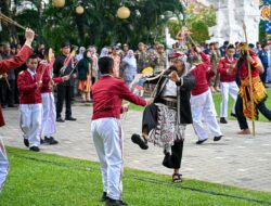Siswa Sekolah Rakyat Banyuwangi Meriahkan Hari Jadi Banyuwangi (Harjaba) ke-254