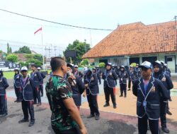 Masuk Markas Kodim 0825/Banyuwangi, OSIS SMPN 1 Purwoharjo Kenali Militer dan Disiplin Kebangsaan