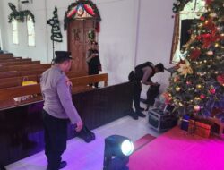 Polres Jember Sterilisasi Gereja Libatkan Unit K9 Jelang Perayaan Natal