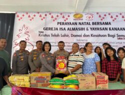 Polres Jember Berbagi Kasih ke Panti Asuhan Kanaan Sambut Natal