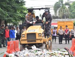 Disapu Habis Jelang Nataru: Miras dan Knalpot Brong Dimusnahkan, Banyuwangi Kirim Pesan Keras soal Kamtibmas