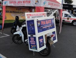 Satlantas Polresta Banyuwangi Hadirkan Pos PA SATI (Tambal Ban dan Bensin Pemudik Gratis) di Pelabuhan Ketapang Selama Operasi Lilin Semeru 2025