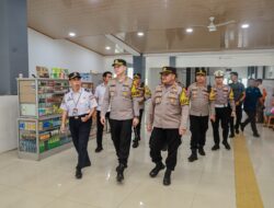 Kapolres Jember Tinjau Kesiapan Pos Nataru, Pastikan Pengamanan Berjalan Optimal