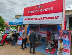 Ringankan Beban Warga, Polri Hadirkan Layanan Servis Kendaraan Gratis di Padang Pariaman