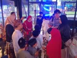 Senyum Anak Yatim Warnai Sore Akhir Tahun di Cesa Little Garden