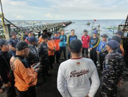 LANAL BANYUWANGI DAN UNSUR SAR GABUNGAN LAKSANAKAN PENCARIAN HARI KE-7 NELAYAN HILANG DI PERAIRAN SIDODADI SITUBONDO