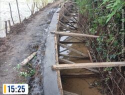 Tidak Cantumkan Anggaran, Proyek Jaringan Irigasi di Kecamatan Bantur Tertutup, Kontraktor Diduga Abaikan UU KIP