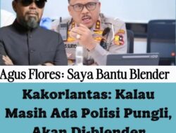 Kakorlantas Polri Akan Blender Polantas Nakal, Agus Flores : Nanti Saya Bantu Blender
