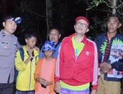 Polres Gresik Selamatkan Wisatawan Asal Sidoarjo Tersesat di Hutan Pulau Bawean