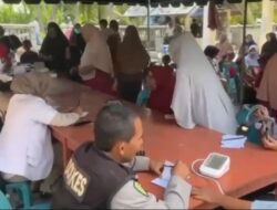 Polri Hadir untuk Kemanusiaan, Pengungsi Banjir di Bireuen Terima Layanan Kesehatan Gratis