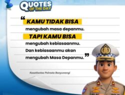 Kasat Lantas Polresta Banyuwangi: Ubah Kebiasaan Hari Ini, Selamatkan Masa Depan di Jalan Raya