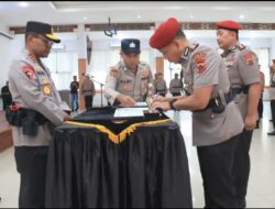 Kapolda Papua Pimpin Sertijab Dirreskrimsus, Kombes Pol. Dr. Rama Samtama Putra Resmi Emban Amanah Baru