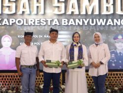 Soliditas TNI–Polri Menguat, Dandim 0825 Hadiri Pisah Sambut Kapolresta Banyuwangi