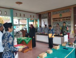 Penyegaran Struktur Organisasi, Kades Banyuanyar Resmi Lantik Sekretaris Desa Baru