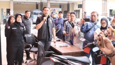 Polres Kediri Kota Amankan 2 Tersangka Curanmor yang Beraksi di Sejumlah TKP