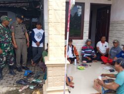 Gerak Cepat Babinsa Turun ke Sawah, Ancaman Wereng Coklat di Macan Putih Mulai Dikendalikan