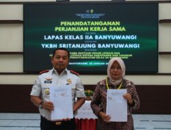 Perkuat Akses Keadilan Warga Binaan, Lapas Banyuwangi Gandeng YKBH Sritanjung