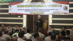 Polresta Banyuwangi Gelar Peringatan Isra Mi’raj 1447 H; Perkuat Spiritual dan kepedulian sosial