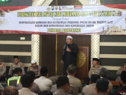 Polresta Banyuwangi Gelar Peringatan Isra Mi’raj 1447 H; Perkuat Spiritual dan kepedulian sosial