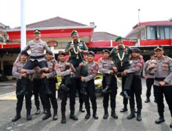 Kapolres Jember Sambut Hangat Kedatangan Dandim 0824 Baru Dengan Sinergitas