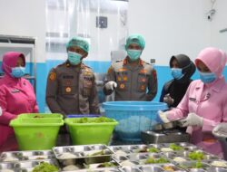 Kapolres Probolinggo Kota Tinjau Dapur SPPG Tongas, Pastikan Kesiapan MBG