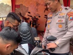 Polrestabes Surabaya Berbagi Alarm Motor Gratis Cegah Curanmor dari Hulu