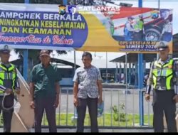 Satlantas Polresta Banyuwangi Pasang Spanduk Imbauan Ram Check Berkala, Tekankan Keselamatan Bersama