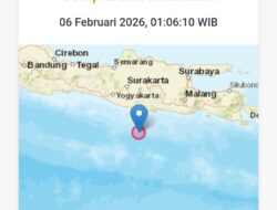BMKG Catat Gempa Bumi Mag 6,4 Guncang Jawa Dan BAli, Pusat Di Laut 90 Km Tenggara Pacitan
