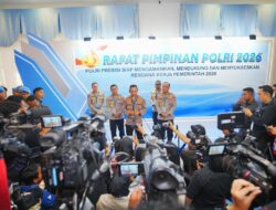Beri Arahan di Rapim Polri, Kapolri Tegaskan Dukung-Kawal Penuh Program Pemerintah