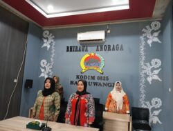 Persit Kodim 0825 Serius Kawal Ibu Bahagia dan Bayi Sehat Sejak Hari Pertama