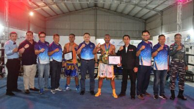 LANAL BANYUWANGI GELAR KEJUARAAN TINJU PROFESIONAL DAN SABUK EMAS DANLANAL BANYUWANGI CUP 2026