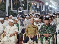 Pererat Ukhuwah Menjelang Ramadhan, Kasdim 0825/Banyuwangi Hadiri Haul Al Habib Alwi Bin Ali Al Haddar di Genteng