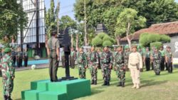 Upacara Tujuh Belasan Kodim 0825/Banyuwangi, Teguhkan Komitmen Prajurit dan ASN TNI AD