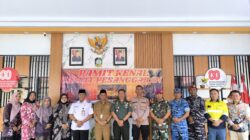 Danramil 0825-11/Pesanggaran Menghadiri Acara Pamit Kenal Camat Pesanggaran