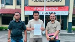 Tim Kuasa Hukum PT Bratapos Media Laporkan Dugaan Intimidasi Wartawan ke Polres Rembang