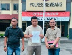 Tim Kuasa Hukum PT Bratapos Media Laporkan Dugaan Intimidasi Wartawan ke Polres Rembang