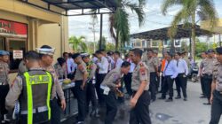 Polresta Banyuwangi Gelar Tes Urine Mendadak Ratusan Personel