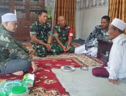 Pererat Silaturahmi, Koramil 0825/09 Tegaldlimo Sambangi Ponpes Manya’ul Huda