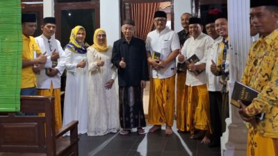 Pengurus Baru Golkar Pasuruan Mulai Safari Ramadan, Sowan ke Ponpes Minta Doa Kiai