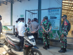 Pastikan Harga Sembako Stabil, Forpimka Sempu Tinjau Pasar Desa Gendoh