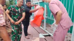 Babinsa Sobo Sigap di Fajar Buta: Detik-Detik Penyelamatan Korban Lakalantas di Depan Koramil Banyuwangi  Kecelakaan lalu lintas tunggal terjadi di