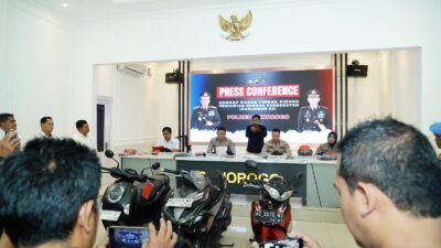 Polres Ponorogo Amankan Pasutri Tersangka Curanmor