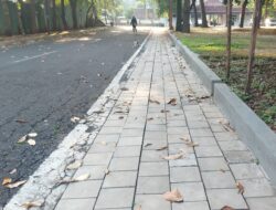 KPB Kritisi Proyek Paving GOR Tawang Alun Diduga Asal Jadi, Baru Selesai Sudah Amblas Bergelombang