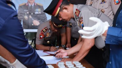 Semua Pimpinan Dites Urine, Hasil Negatif! Polres Jember Tegaskan Pemimpin Harus Jadi Role Model