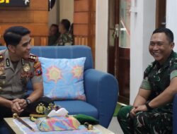 Kapolresta Banyuwangi Perkuat Sinergitas TNI–Polri, Silaturahmi ke Kodim 0825 Banyuwangi