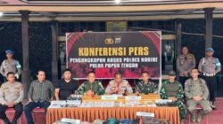 Kamp KKB di Nabarua Dibongkar Aparat Gabungan, Ratusan Amunisi dan Puluhan Juta Rupiah Diamankan