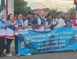 Hiswana Migas Malang, Berbagi Dan Peduli Dhuafa di Pasuruan