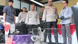 Polresta Sidoarjo Ungkap Perdagangan Ilegal Satwa Lindung Jaringan Internasional