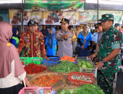 Polres Ngawi Bersama Pemkab Sidak Pasar Jaga Stabilitas Harga dan Ketersediaan Bapokting