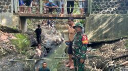 Sigap Tangani Kejadian Darurat, Babinsa Jajag Bantu Evakuasi Anak Hanyut ke Rumah Sakit